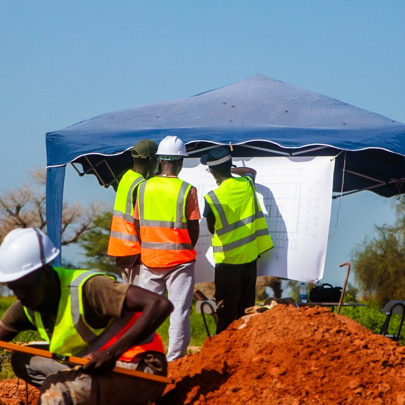 Projet : Abris du pointeur - Carrière Keur Samba Kane